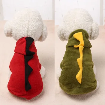 

PUOUPUOU Solid Color Dogs Clothes Warm Dog Clothes for Small Medium Dog Winter Pet Clothes Overcoat Comfortable Ropa Para Perros