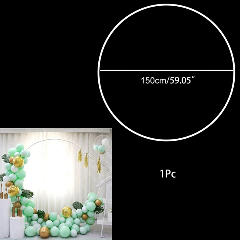 Balloon Circle Arch Balloon Holder Stand Support for Birthday Wedding Party Decorations Baby Shower Balloon Column Accessories Balloon Circle Arch Balloon Holder Stand Support for Birthday Wedding Party Decorations Baby Shower Balloon Column Accessories