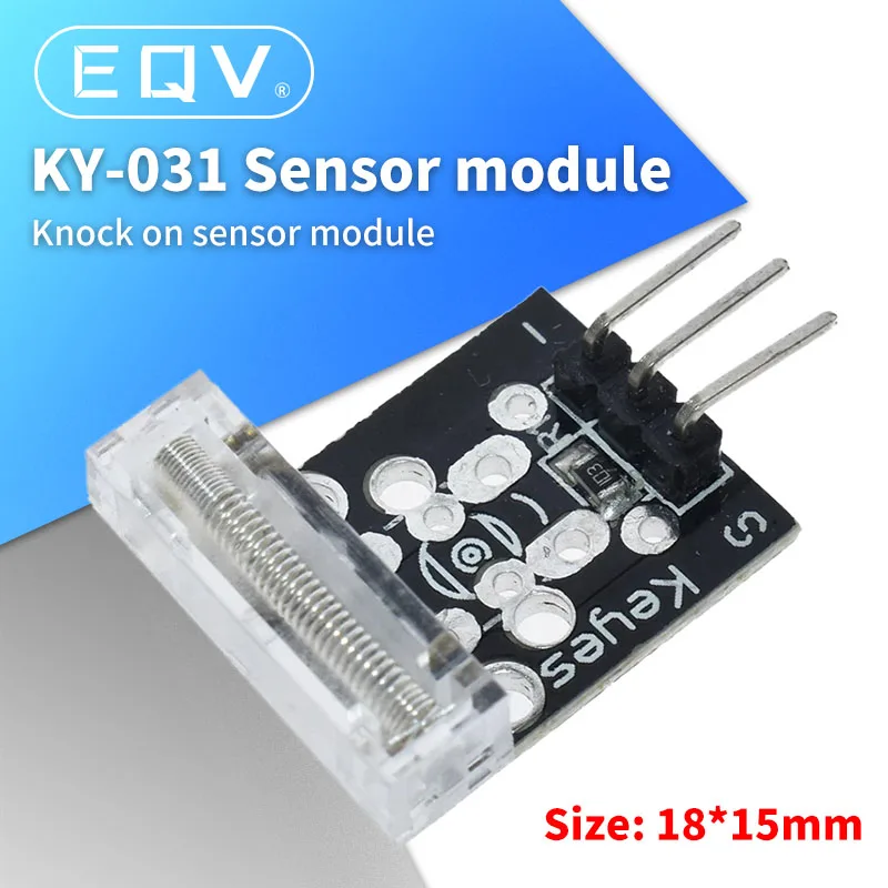 KnockSensorModuleforArduino3pinKY031PercussionKnockingKnockSensorModuleDiyStarter