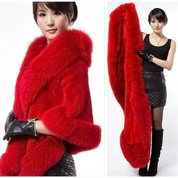 

Fashion Faux Fur Coat Thicken Warm Outwear Women Winter New Fur Jacket Coat Female Long Sleeve Elegant Fur Coat
