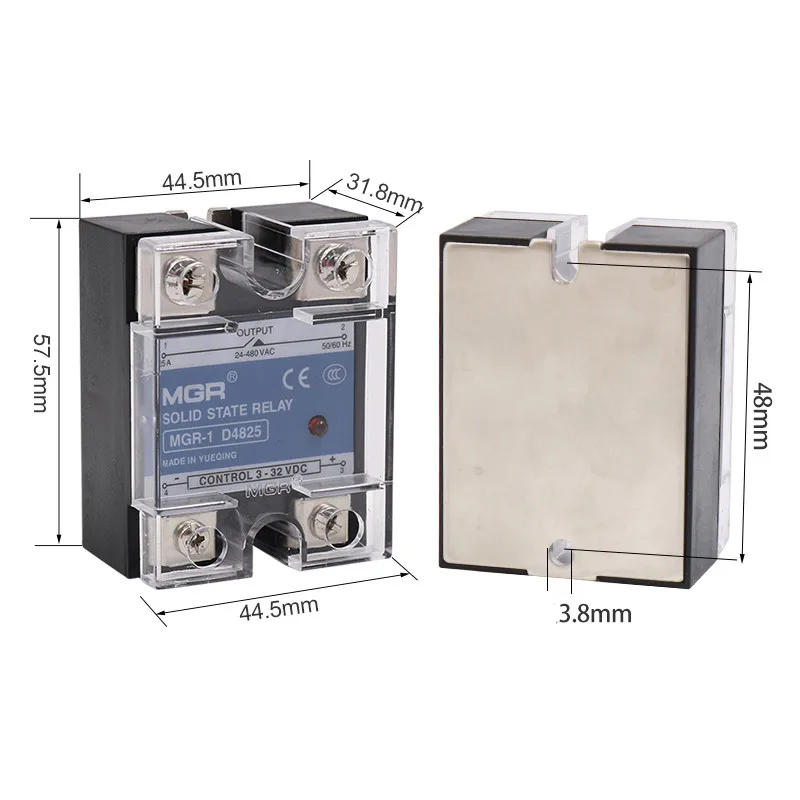 ssr mgr 1 d4810 d4825 d4840 3 32vdc a 220v 600v 10a 25a 40a dd 01