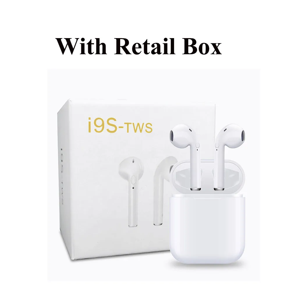 I12 i11 i9S TWS Bluetooth 5,0 наушники TWS беспроводные наушники Bluetooth наушники Handsfree спортивные наушники игровая гарнитура телефон - Цвет: i9S White