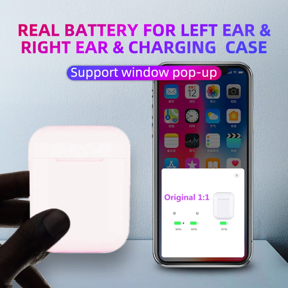 €29.21 46% de DESCUENTO|DOHKO 1S auriculares Bluetooth inalámbrico Original auricular Pk i12 i60 i200 i500 i1000 i9000 i80 i40 LK TE9 i13 i14 i15 i16 tws-in Auriculares y cascos from Productos electrónicos on AliExpress 