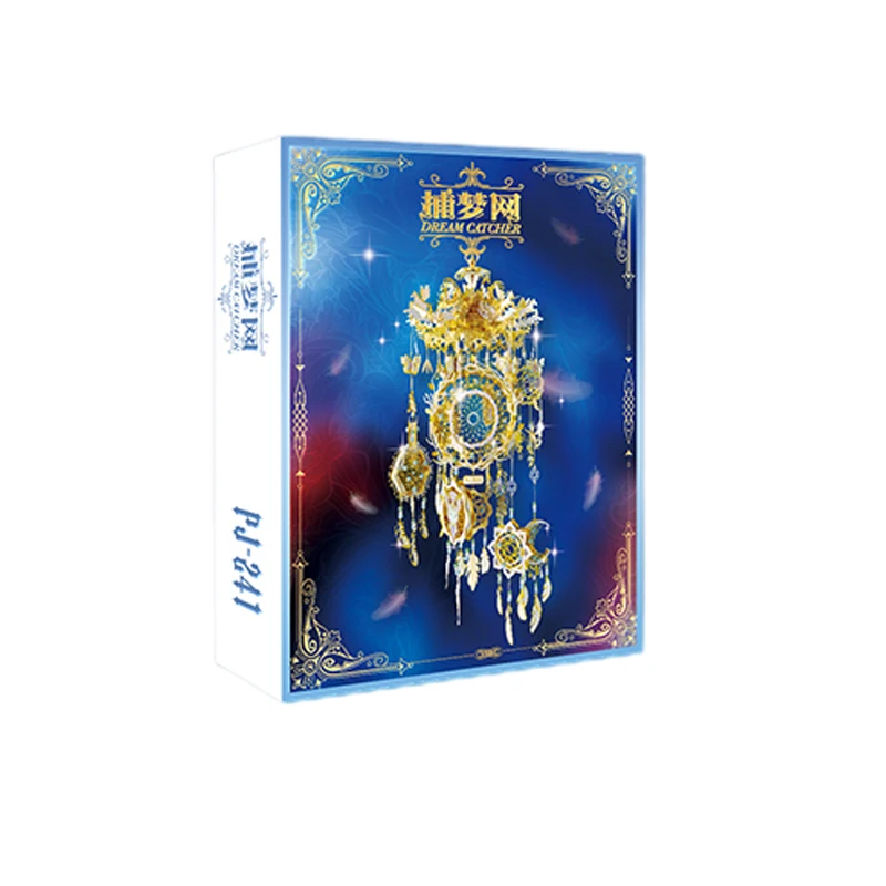 Picture Kingdom 3D Metal Nano Puzzle Dream Catcher Model Kits DIY Laser Cut Assemble Jigsaw Toys For Kids Adults 6