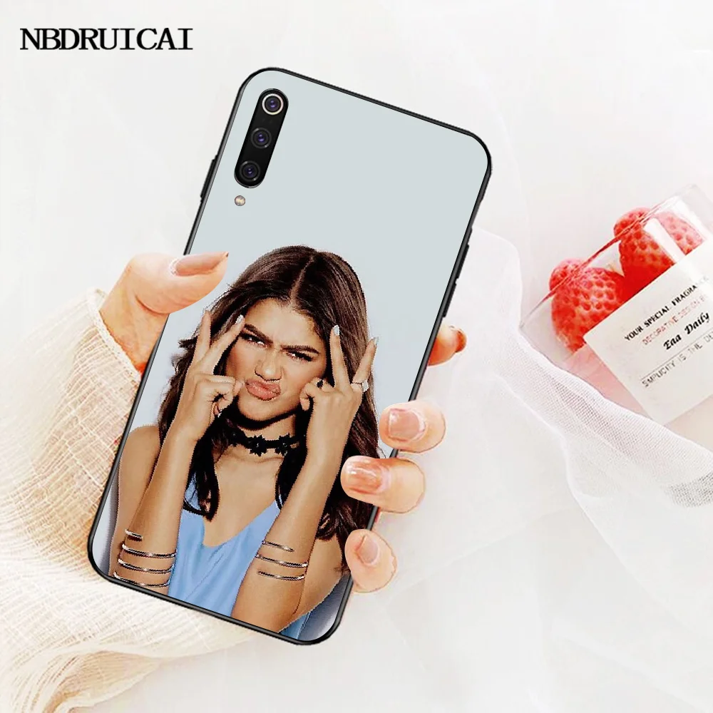 Мягкий силиконовый черный чехол PENGHUWAN Zendaya Coleman для телефона Redmi Note 8 8A 7 6 6A 5 5A 4 4X 4A Go