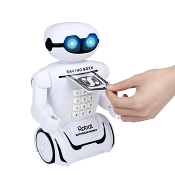 

Electronic Password Robot Piggy Bank Safe Lighting Music Coin Cash Saving Money Box Desk Lamp Children Toys Ornament 3