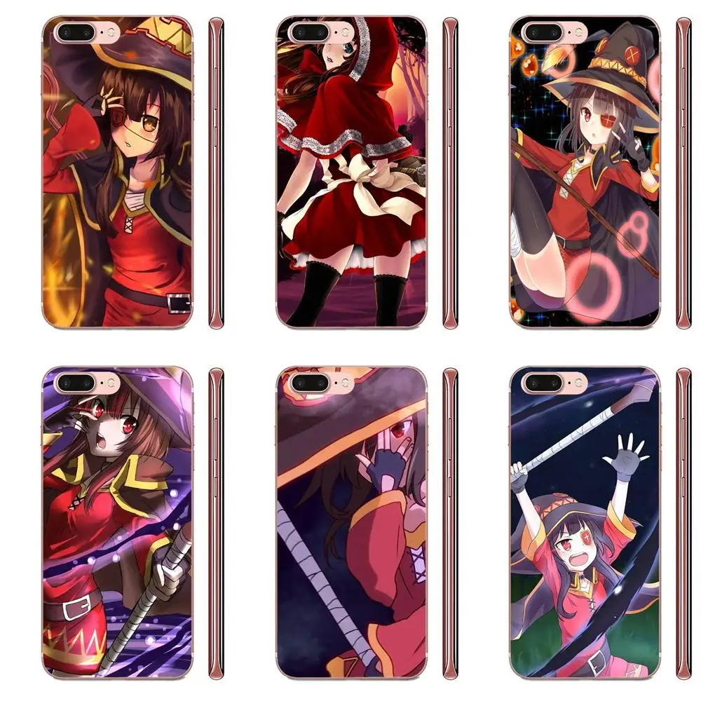 Аниме Girl Rocket Konosuba War Style для Sony Xperia Z Z1 Z2 Z3 Z4 Z5 compact Mini M2 M4 M5 T3 E3 E5 XA XA1 XZ Premium | Мобильные