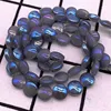 15pcs/lot 10*3mm Glaze Round Flat Beads Crystal Glass Beads,Wheel Beads,Transit Beads,Bracelet Necklace Jewelry Making ► Photo 3/6