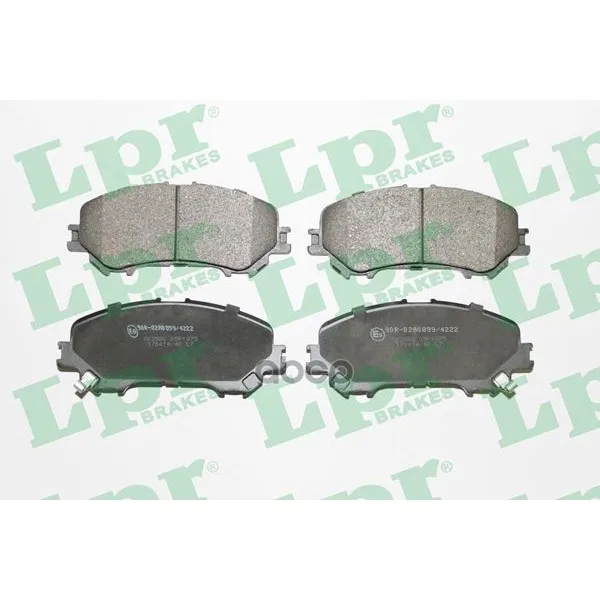 Колодки Тормозные Nissan Qashqai 14- Передние Lpr 05p1975 Lpr арт. 05P1975