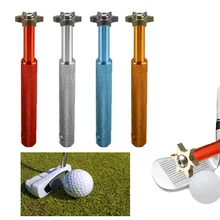 Инструмент для гольфа, железная клиновидная Клубная точилка для лица, прозрачная точилка для V U Square, прозрачный пластиковый корпус аксессуары для гольфа