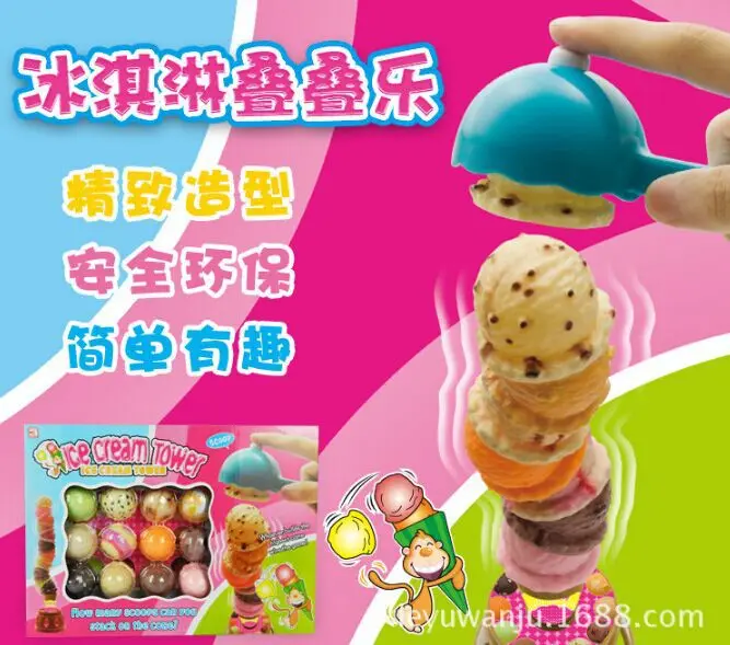 Тайвань Горячая продажа мороженого Дженга игровой дом игрушки еда модель мороженого еда кирпичи про