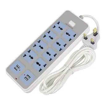 

1PC Socket Portable Smart Multifunctional Practical Electronic Socket Power Strip for Home Office Travel