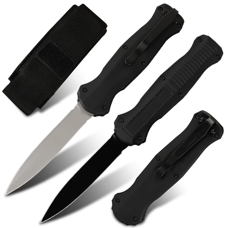 BM09 Automatic Folding Knife OTF Two-color Mini Outdoor Camping Hunting Self-defense Tactical EDC Utility Tool | Инструменты