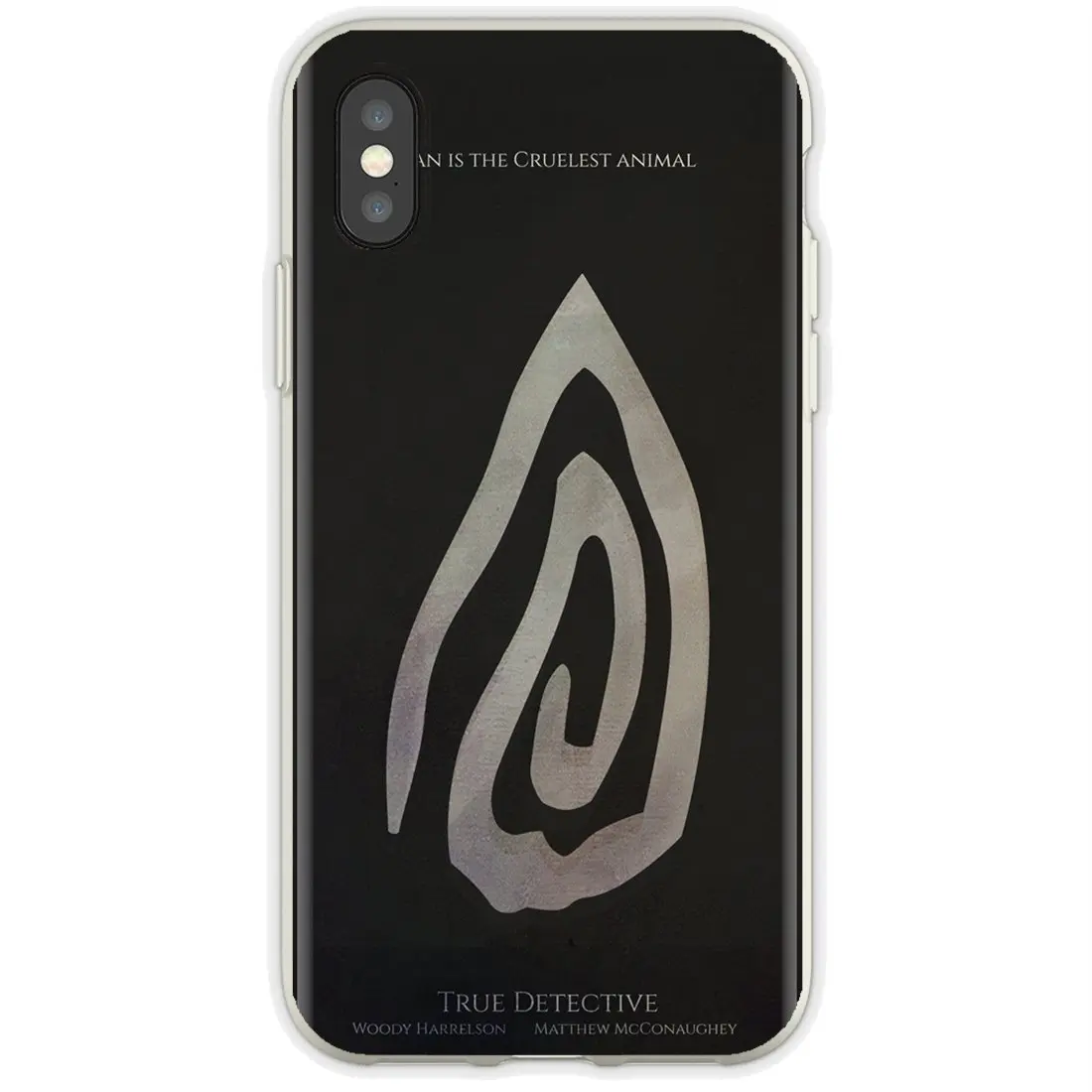 Silicone Phone Shell Case For iPhone 11 Pro 4 4S 5 5S SE 5C 6 6S 7 8 X XR XS Plus Max iPod Touch HBO Series True Detective | Мобильные