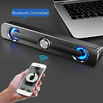 

V-111 Small Speaker Notebook Speaker Usb Strip Mini Bluetooth Computer Audio Desktop Small Speakers