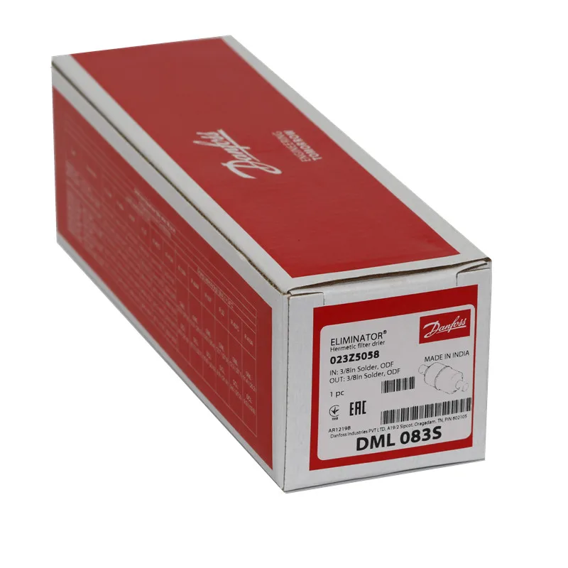 Danfos фильтр-осушитель DML083S 023Z5058 Холодильный шкаф холодильник принадлежости для кондиционирования воздуха