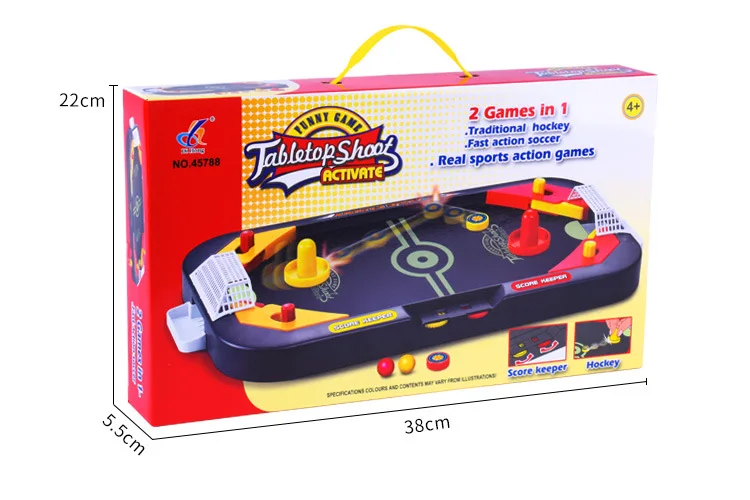  Mini Ice Hockey Table 2in1 Baby Ice Hockey Table Game Interactive Preschool Education Toy Gift