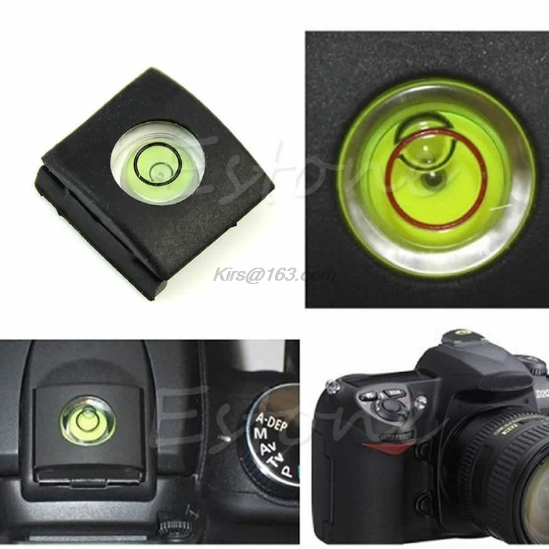 Flash Hot Shoe Cover Cap Bubble Spirit Level For Canon For Nikon Olympus Camera Dropshipping