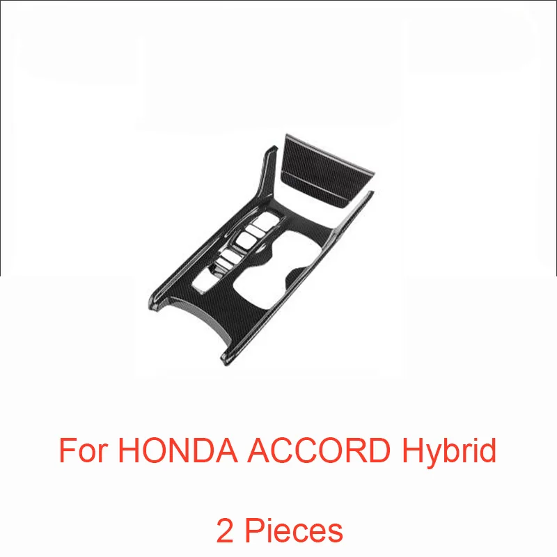 Отделка панели коробки передач ABS автомобильные Чехлы для HONDA ACCORD 10th Petrol/Hybrid+ аксессуары для стайлинга автомобилей