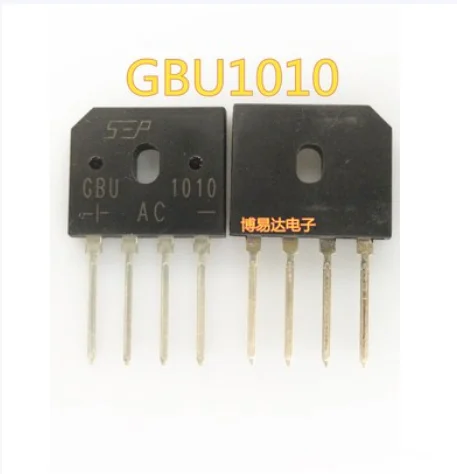 

Бесплатная доставка 50 шт. GBU1010 10A/1000V