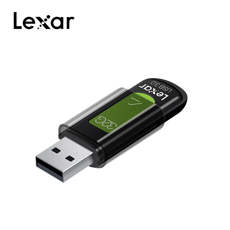Lexar 32 ГБ, 64 ГБ, 128 г 256 USB3.0 S57 Зеленый Скорость чтения 130 МБ/с. собой стильную портативную с программное обеспечение для шифрования