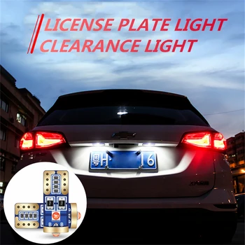

2pcs T10 W5W Led Bulb 194 168 Car Interior Light For SEAT Leon 1 2 3 MK3 FR Cordoba Ibiza Arosa Alhambra Altea Exeo Toledo Cupra