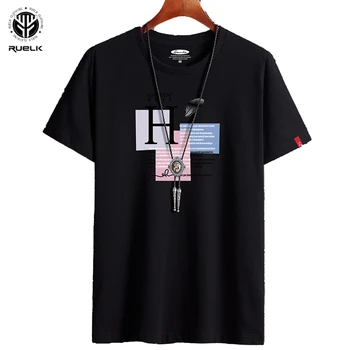 

RUELK Stylish T-Shirt Men's Summer 2020 Men's Creative Feather Print T-Shirt Men's Short-Sleeved T-Shirt Plus Large Size S-6XL