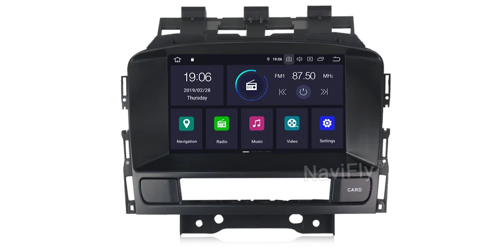Android 9,0 4 Гб+ 64 ГБ Автомобильный dvd-плеер с Opel Vauxhall Holden Astra J CD300 CD400 20102013