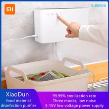 XIAOMI YOUPIN XIAODUN очиститель для дезинфекции пищевых материалов настенная стиральная машина для фруктов и овощей три режима очистки XIAOMI YOUPIN XIAODUN очиститель для дезинфекции пищевых материалов настенная стиральная машина для фруктов и овощей три режима очистки
