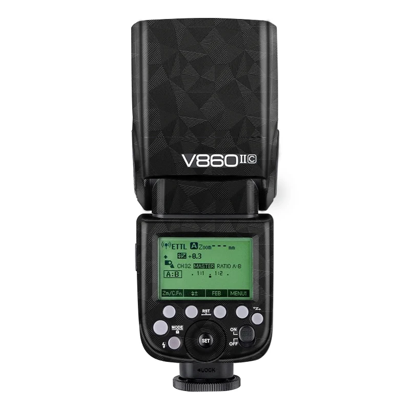V860II S Премиум наклейка против царапин для Godox V860IIC V860IIN V860IIS V860IIO Вспышка Speedlite