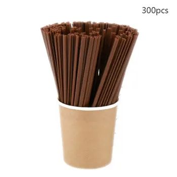 

Disposable double-row two-hole coffee straws 8-shaped mouth and one pipe dual use PP material Good toughness 300 pcs