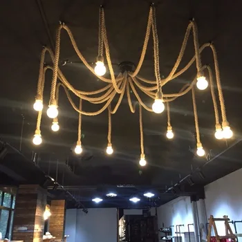 

nordic industrial lamp lustre pendente iron bedroom living room pendant lights luminaire suspendu