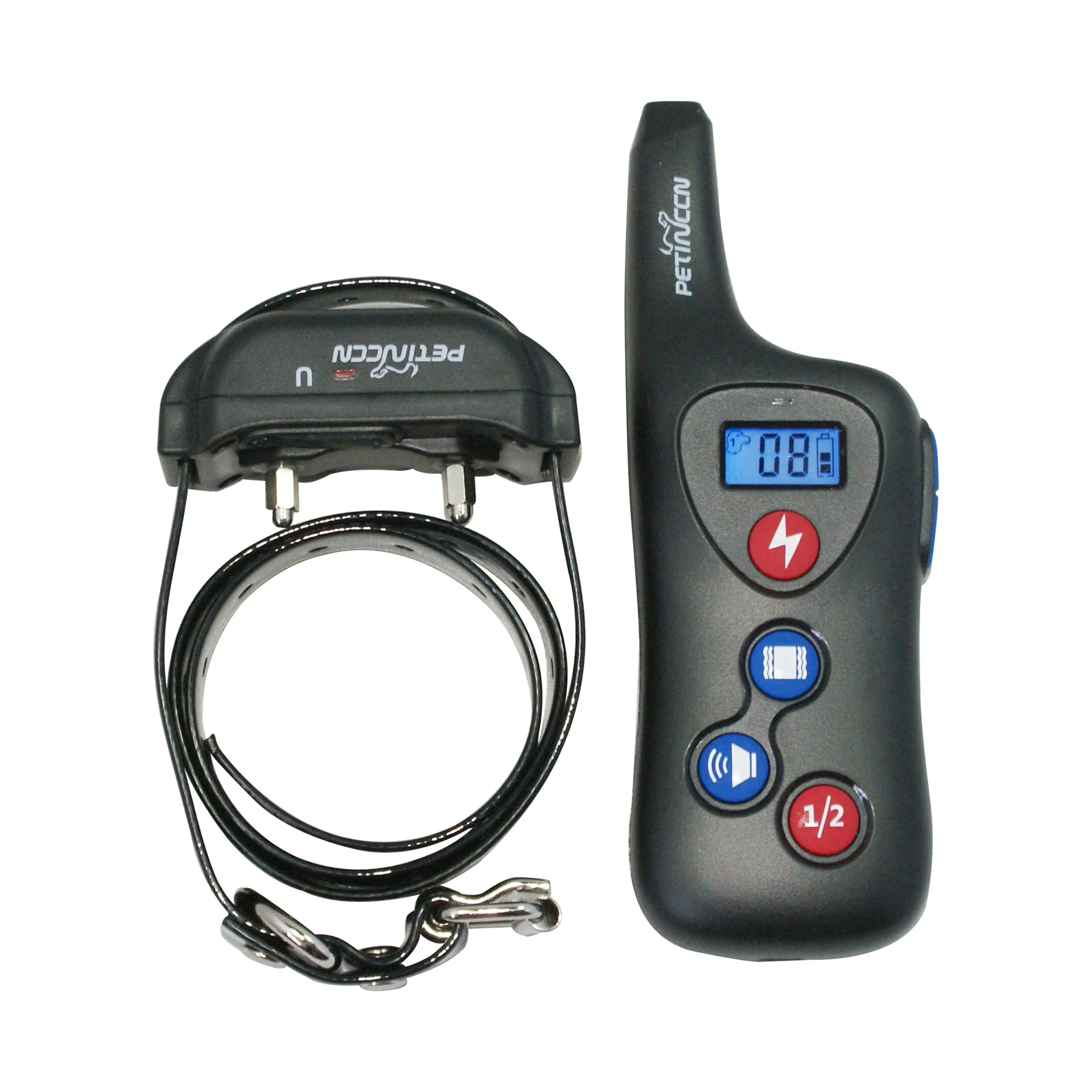 600m Long Distance Safe Training Equipment For Pet Dogs Remote Control Rechargeable Training Dog Collar With Shock Vibration