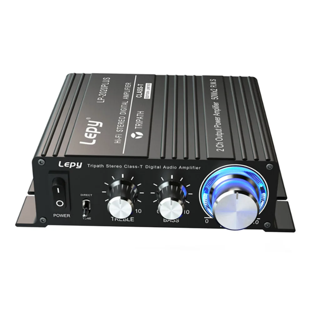 Lepy LP 2020PLUS HiFi стерео цифровой усилитель класса T аудио мощности мини домашний 50 Вт *