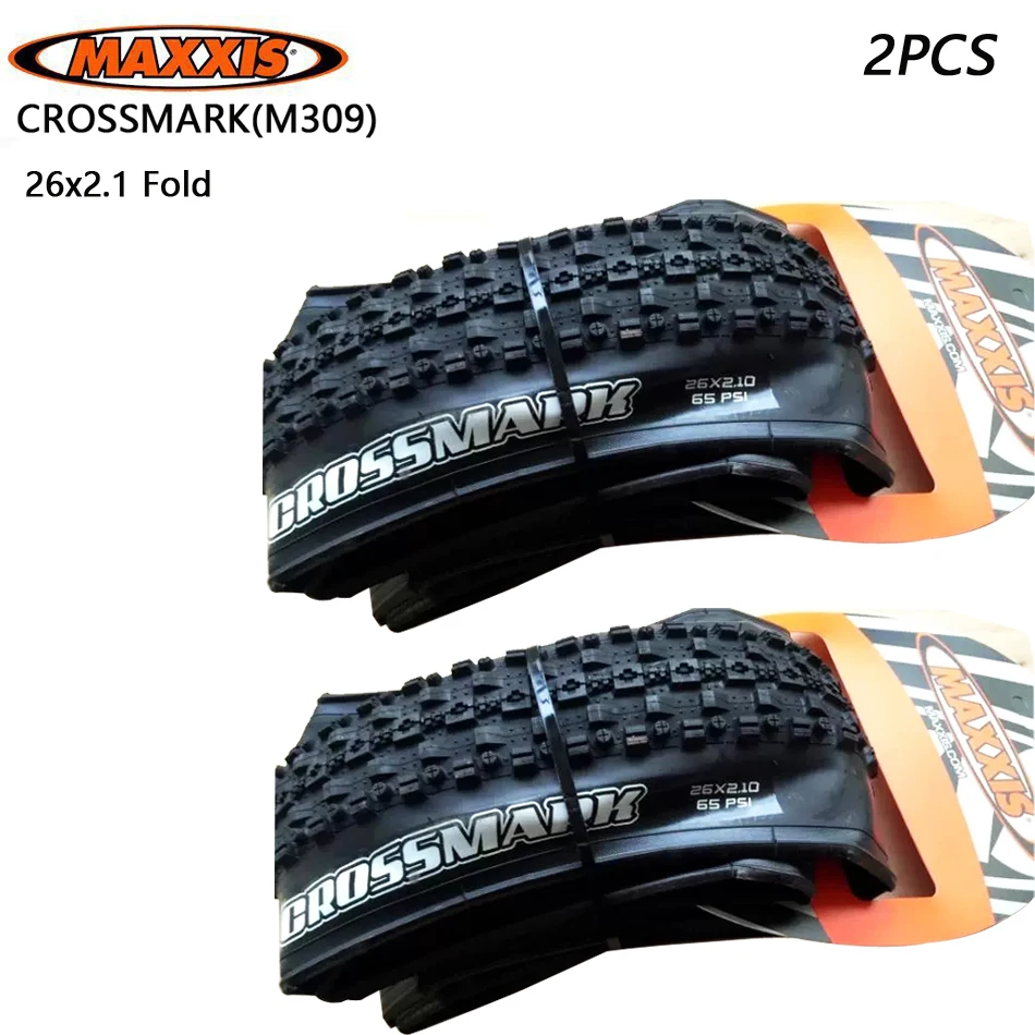 Paire Pneus VTT 26x1.95 + 2 Chambres à Air - Noir - Adhérence Renforcée - Pour Tout Terrain