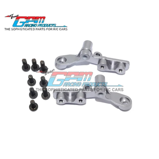 Tamiya DT-03 Aluminum Adjustable Wing Mount – Blue, 1 Set, Upgrade Part For RC Cars