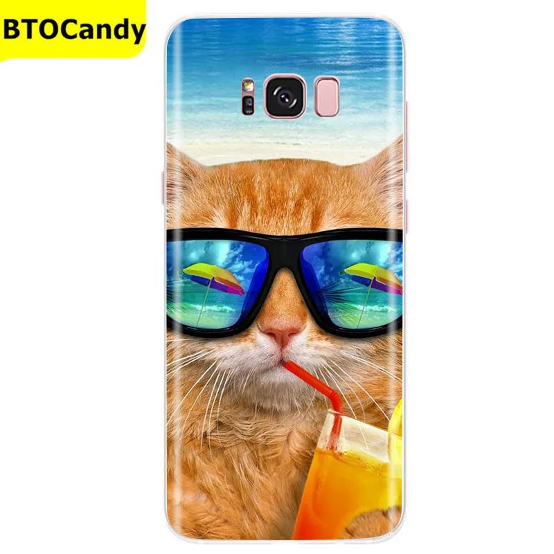 waterproof phone holder Case For Samsung Galaxy S8 Plus Silicone Case Cute Pattern Soft TPU Case For Samsung Galaxy S8 S 8 Plus Phone Case Fundas Coque cell phone pouch Cases & Covers