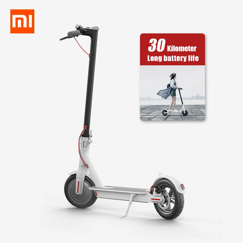 Электрический скутер Xiaomi MIJIA M365 Умный складной мини скейтборд для взрослых