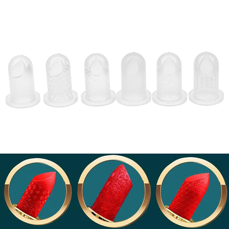 12,1 мм, силиконовая форма для помады, сделай сам, бальзам для губ, форма для косметики, держатель, 6 видов, хорошее использование, форма для помады, инструмент для рукоделия