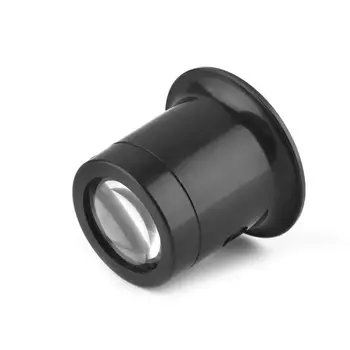 

10X Monocular Glass Magnifier Watch Jewelry Repair Tools Loupe Lens Black 28TC