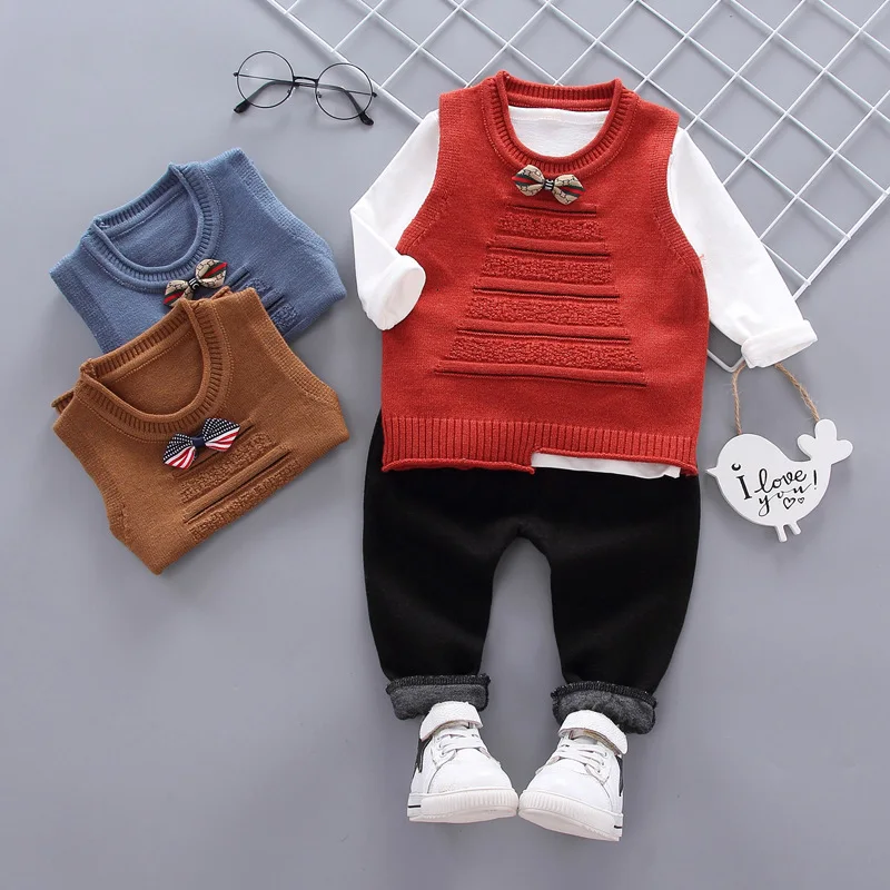 

Necktie Draw Baby Clothes Baby Jacket Child Autumn Cotton Suit 2019 Child Suit Autumn mother & kids childrens