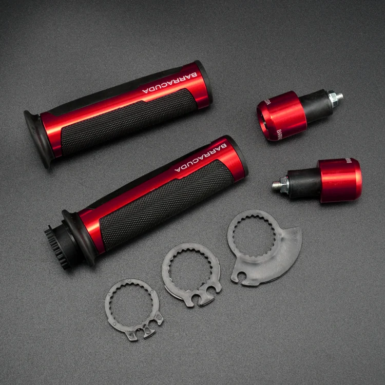 Handle Motorcycle Grips 7/8 22mm Rubber Pit Dirt Bike throttle Grip For suzuki gs500 burgman 650 ltz 400 c50 boulevard handlebar