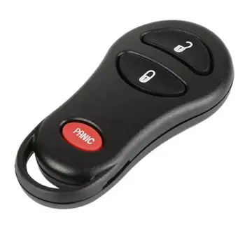 

1 Pcs Car Remote Key Cover Keyless Remote Car Entry Key Fob Shell 3 Buttons for Chrysler Jeep Grand Cherokee Dodge Ram