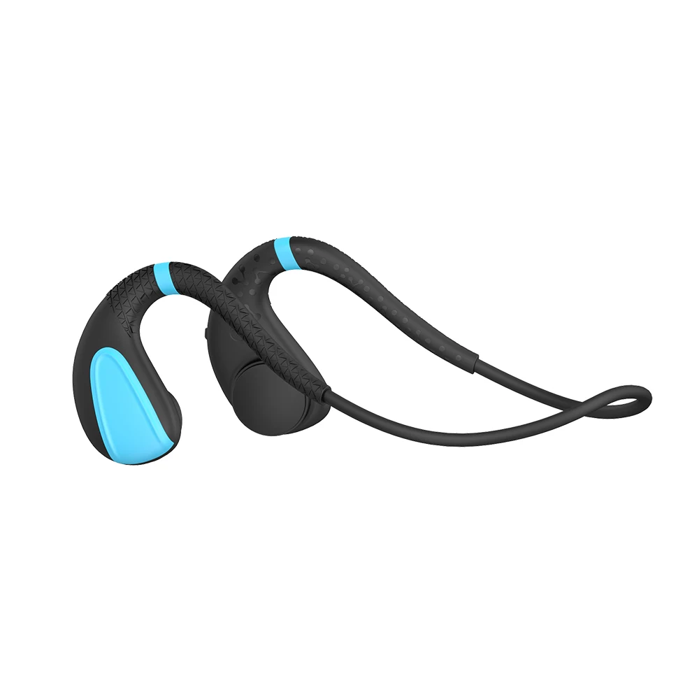 

Bone conduction Bluetooth-compability headset IPX8 swimming sport waterproof wireless stereo headset 8GB MP3 music headset
