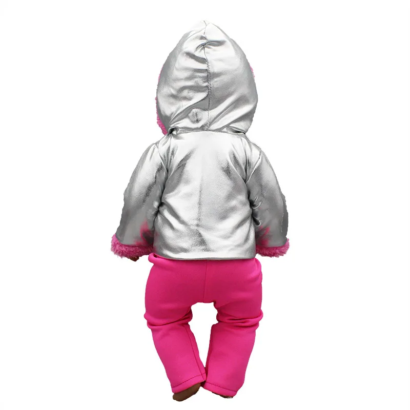 2022 New Down jacket + leggings Doll Clothes Fit For 18inch/43cm born baby Doll clothes reborn Doll Accessories
