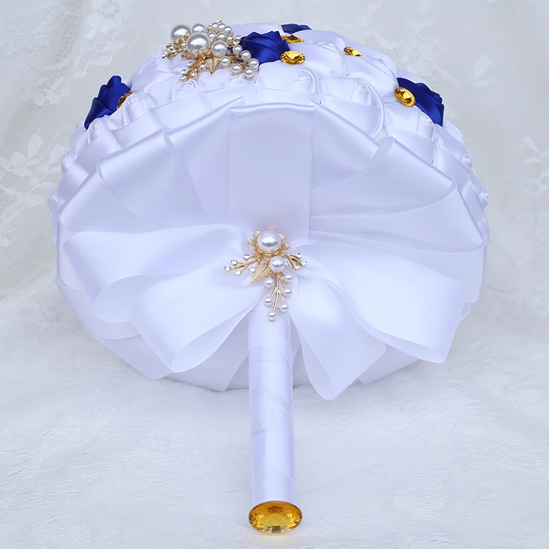 Wedding Bouquets for Brides and Bridesmaids Rhinestone Rose Buds Handmade Church Decoration wedding bouquets wedding flower decoration