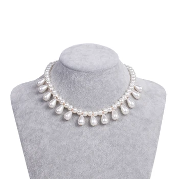 

Marie Antoinette Necklace, Georgian Pearl Necklace, 18th Century Jewelry, Reproduction Jewelry, Rococo Pearl Necklace, Historica