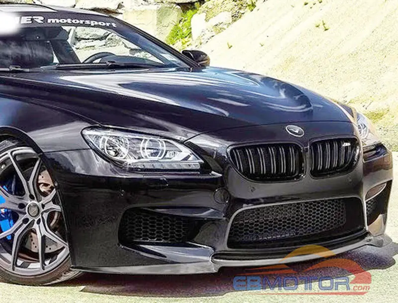 

UNPAINTED V Style Front Lip Spoiler For BMW 6Series F06 F12 F13 M6 12UP b117F