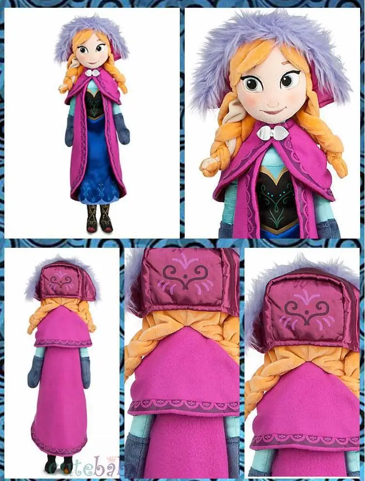 40/50CM Frozen2 Princess Anna Elsa Dolls Snow Queen Princess Anna Elsa Doll Toys Stuffed Frozen Plush Kids Toys Christmas Gifts