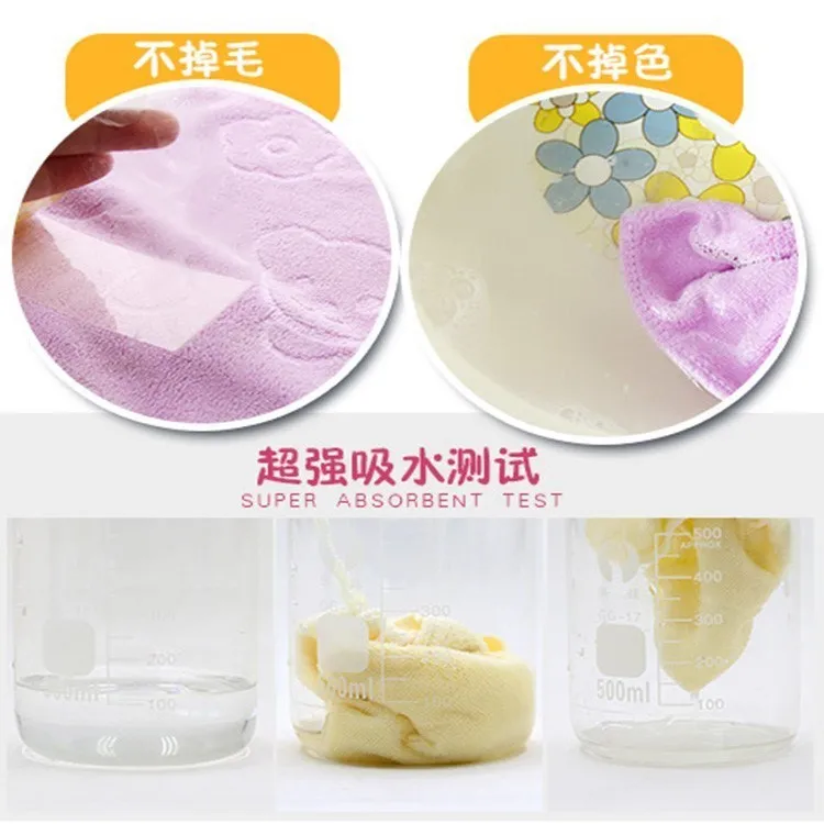 

Hand Towel Hanging Towel Double-Sided Bathroom Kitchen Sassafras Hand-Emplaced Hand Towel Absorbent Bathroom Children